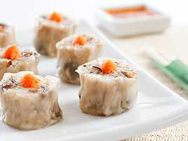 Steamed Chinese Dumplings (Shu Mai)