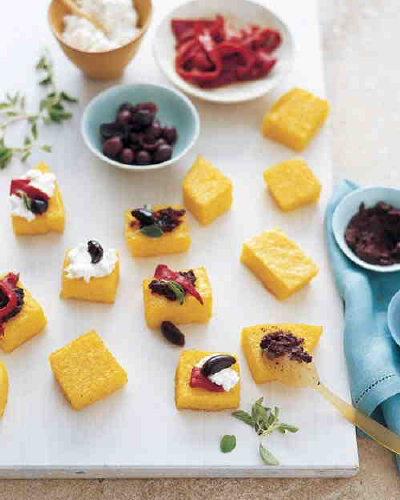 Polenta Squares - Mary's
