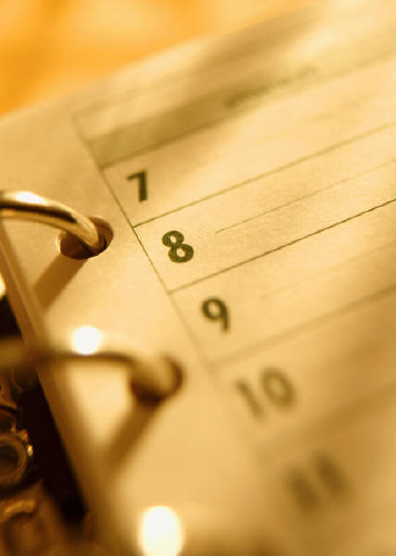 Thanksgiving Timetable