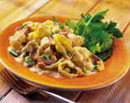 Pasta Shells With Tuna & Lemon Sauce
