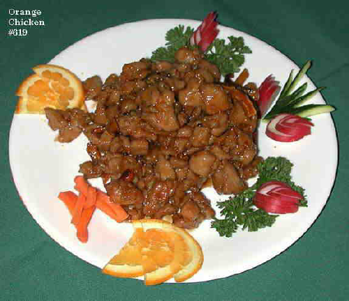Orange Flavored Chicken - Mary's