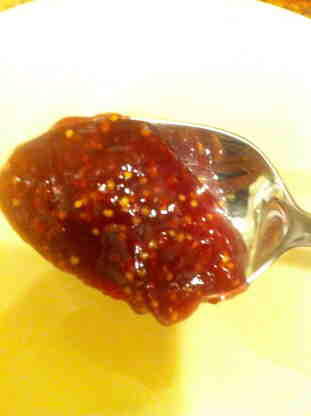 Drunken Fig Jam - from fresh figs