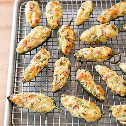 Baked Jalapeño Poppers