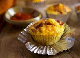 Bacon Breakfast Cupcakes