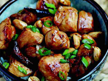 Kung Pao Chicken based on Epicurious