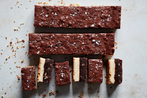 Bittersweet Brownie Shortbread from NY Times