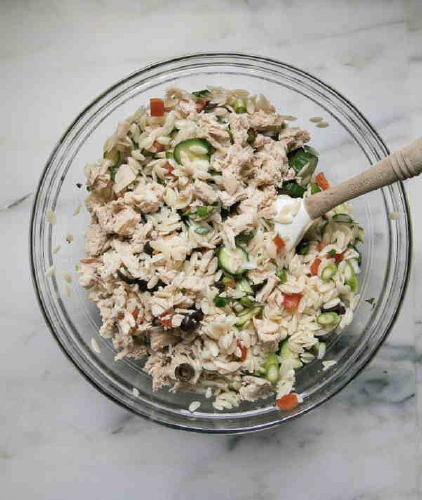 Orzo Tuna Salad from PBS