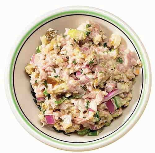 Southern Ham Salad Tea Sandwiches