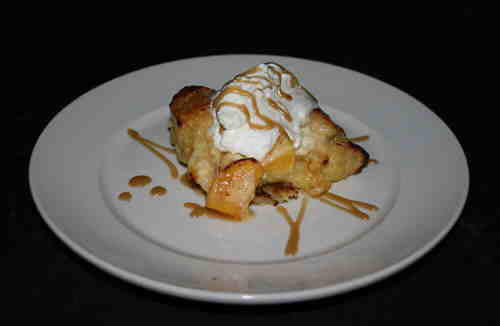 Peach Bread Pudding - Mary's