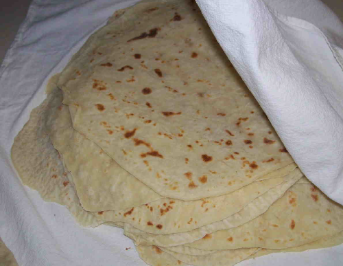 Aunt Elaine's Lefse