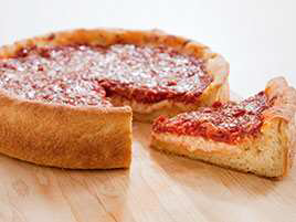 Chicago-Style Deep-Dish Pizza