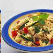 Orzo Salad with Tuna and Vegetables