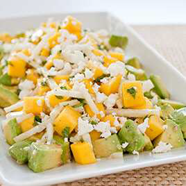 Avocado Salad with Mango and Jícama