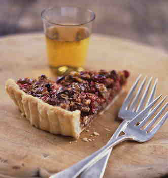 PECAN CRANBERRY TART