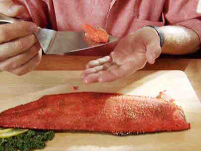 Salmon with Citrus Glaze from Alton Brown