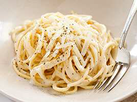 Spaghetti with Pecorino Romano and Black Pepper (Cacio e Pepe)