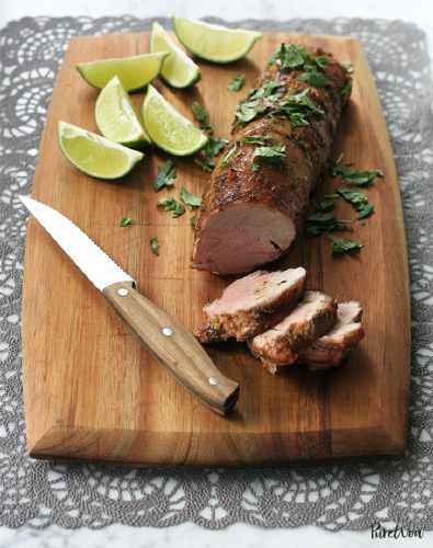 Honey-Lime Glazed Pork Tenderloin Recipe - PureWow