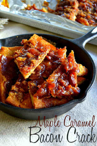 Bacon Maple Caramel Crack