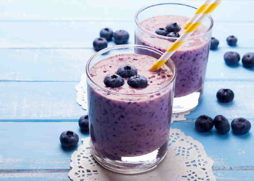 Blueberry Banana Smoothie