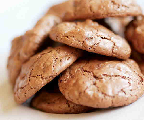 Chocolate Soufflé Cookies