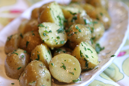 St. Patrick's Day Boiled Potatoes