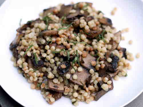 Mushroom Fregola "Risotto"