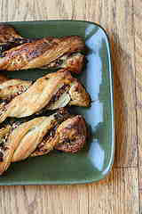 Savory Puff Pastry Twists