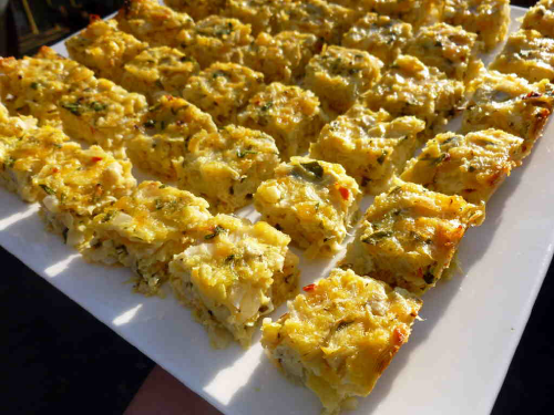 Artichoke Squares Canapes