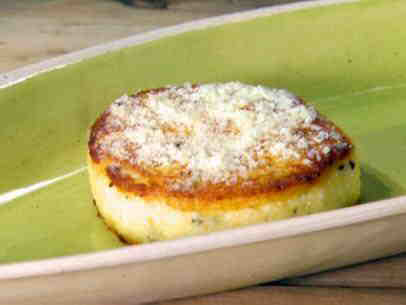 Hard Polenta Cakes from Anne Burrell