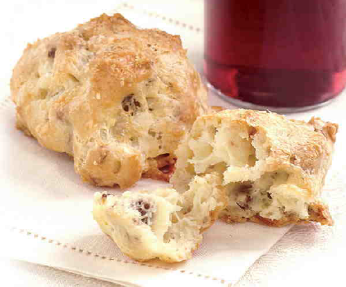 Gougères with Roquefort and Walnuts from Fine Cooking