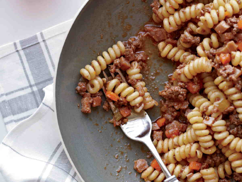 Butcher's Ragù with Fusilli Recipe - Mario Batali
