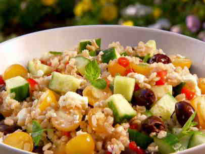 Barley Greek Salad