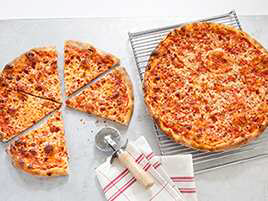 Thin-Crust White Pizza