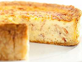 Deep-Dish Quiche Lorraine