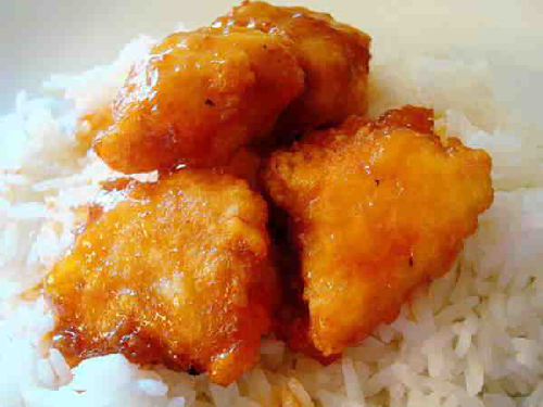 Sweet and Sour Chicken Baked