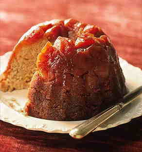 Caramel Apple Steamed Pudding