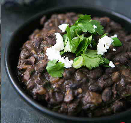 Refried Black Beans - Mary's Fave