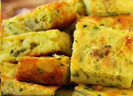 Zucchini Squares