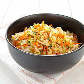 Sweet and Tangy Coleslaw with Fennel and Orange