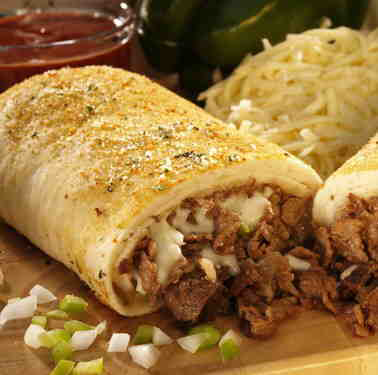 Philly Cheesesteak Stromboli