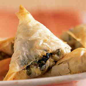 Spanakopitas (Greek Spinach Pies)