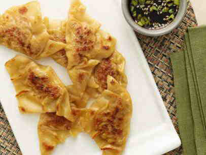 Potstickers from Alton Brown
