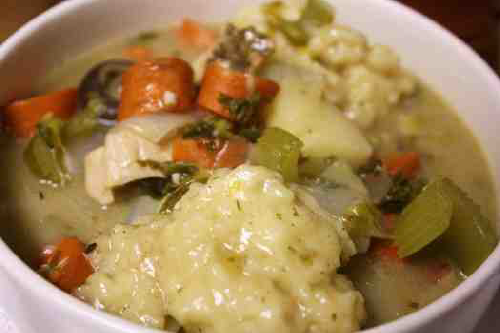 Slow-Cooker Chicken and Dumplings - Mary's