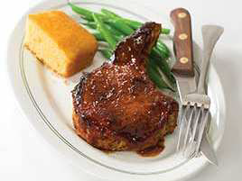 Skillet-Barbecued Pork Chops