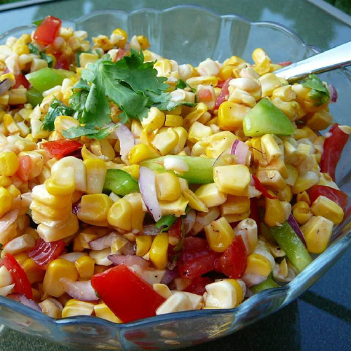 Grilled Corn Salad - Mary's