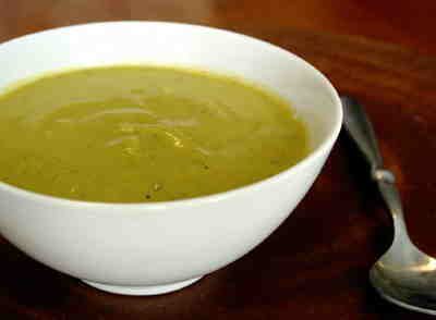 Zucchini Garlic Soup