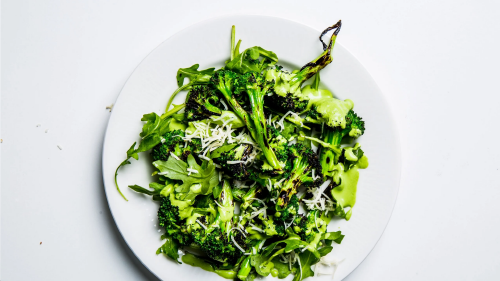 Grilled Broccoli and Arugula Salad Recipe | Bon Appetit