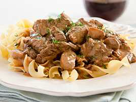 Beef Stroganoff from America's Test Kitchen