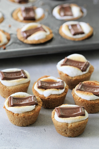 S'mores Cookie Cups Recipe