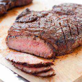 Grilled Steak with Ancho Chile-Coffee Rub